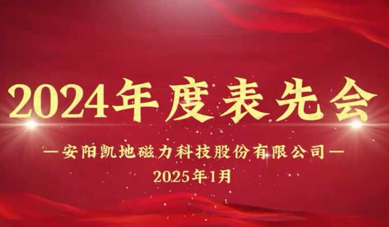 公司召開2024年度表先會，對37名優(yōu)秀員工進行表彰